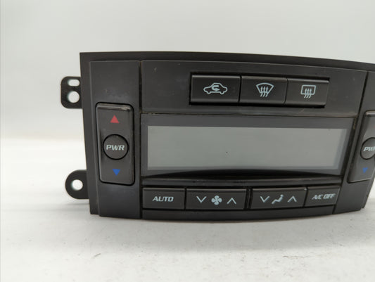 2005-2006 Cadillac Cts Climate Control Module Temperature AC/Heater Replacement P/N:21998813 Fits Fits 2005 2006 OEM Used Auto Parts