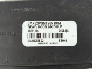 2006 Cadillac Srx Bluetooth Phone Communication Control Module Ccm Oem