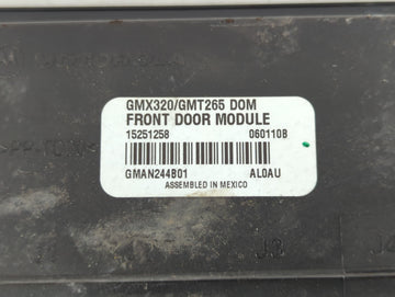 2006-2006 Cadillac Srx Body Control Module Bcm Inner Cabin Fuse Box