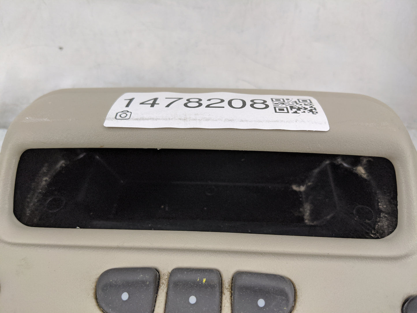 2006 Chevrolet Avalanche 1500 Overhead Roof Console Tan - Oemusedautoparts1.com