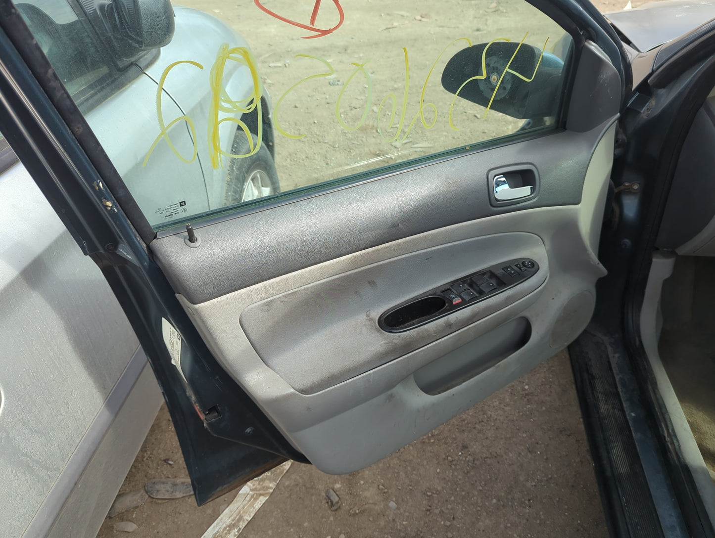 2006 Chevrolet Cobalt Front Left Driver Interior Door Panel Trim - Oemusedautoparts1.com