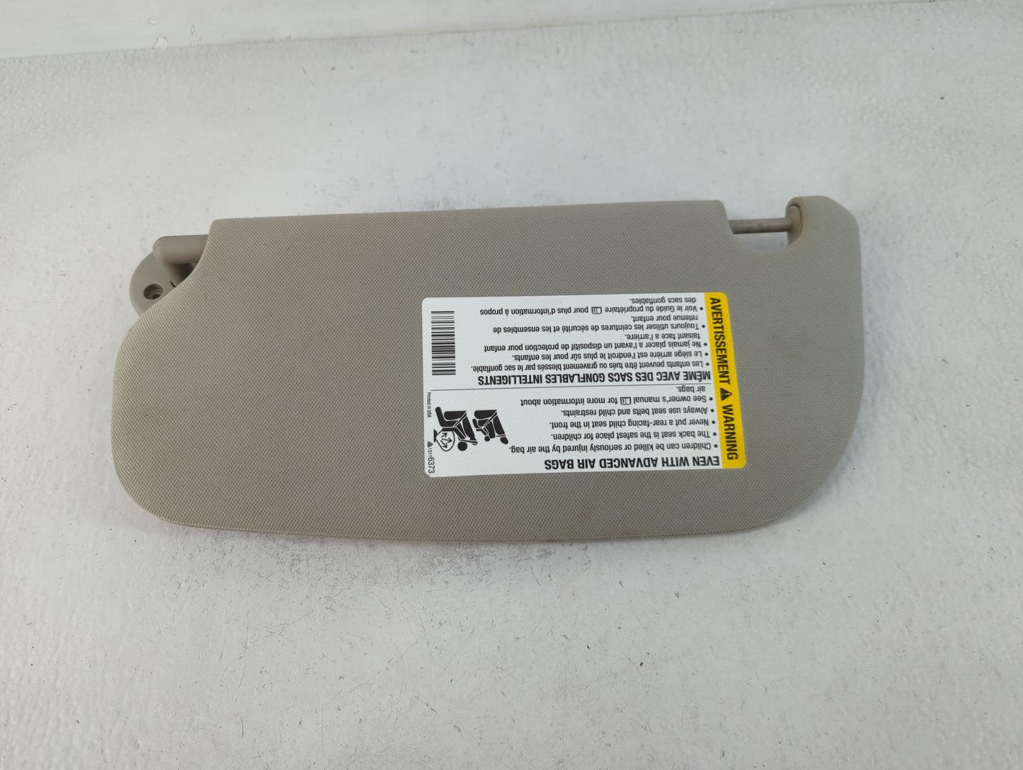 2005-2010 Chevrolet Cobalt Sun Visor Shade Replacement Passenger Right Mirror Fits Fits 2005 2006 2007 2008 2009 2010 OEM Us