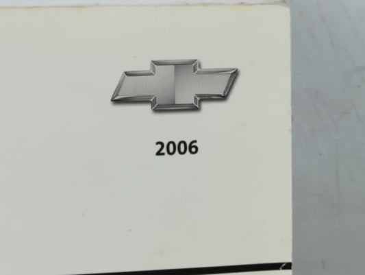 2006 Chevrolet Cobalt Owners Manual Book Guide P/N:06COBALT A OEM Used Auto Parts