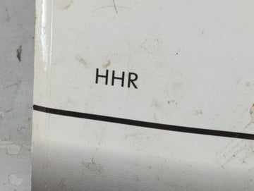 2006 Chevrolet Hhr Owners Manual Book Guide OEM Used Auto Parts