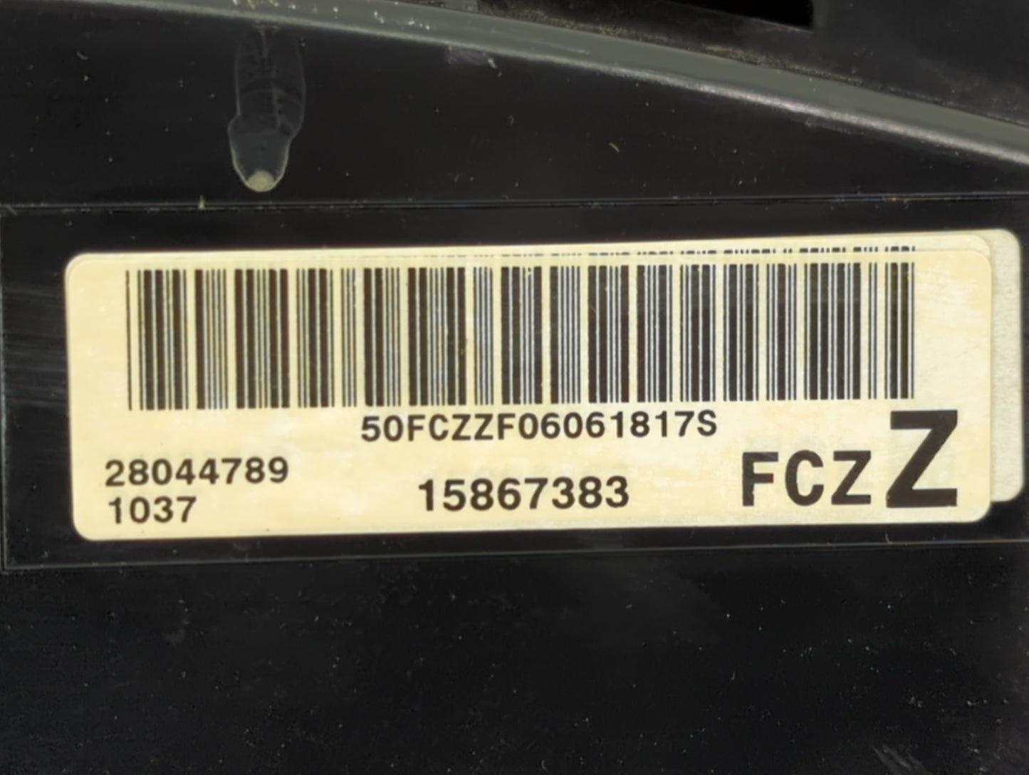 2006 Chevrolet Impala Instrument Cluster Speedometer Gauges P/N:28044789 15867383 Miles: Fits OEM Used Auto Parts - Oemuseda