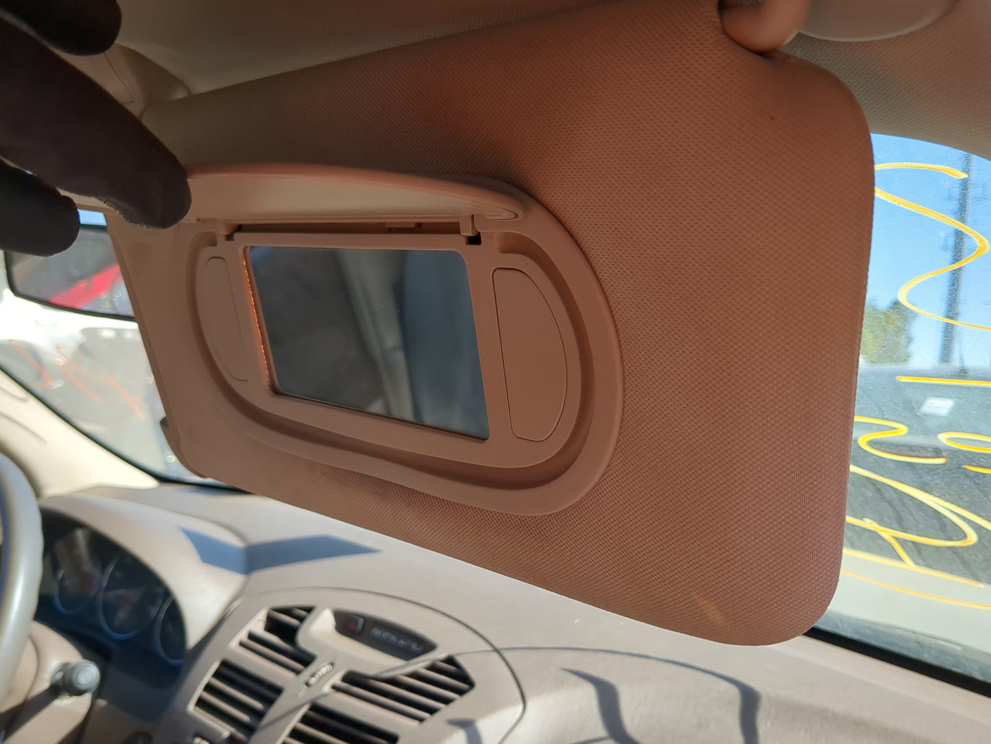 2006-2008 Chevrolet Malibu Sun Visor Shade Replacement Passenger Right Mirror Fits Fits 2005 2006 2007 2008 2009 2010 OEM Us