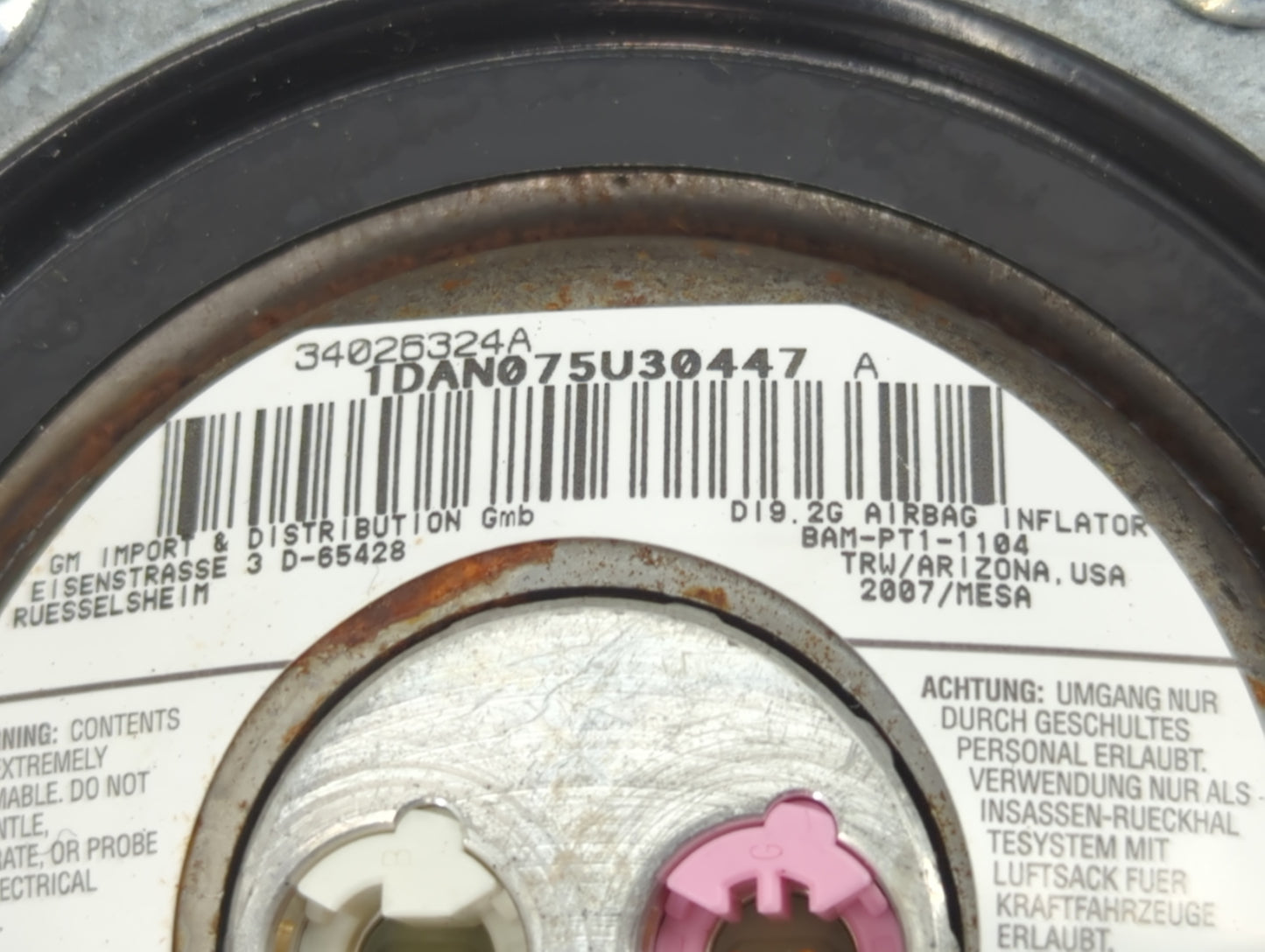 2006 Chevrolet Malibu PCM Engine Control Computer ECU ECM PCU OEM P/N:30372134 Fits Fits 2007 OEM Used Auto Parts - Oemuseda