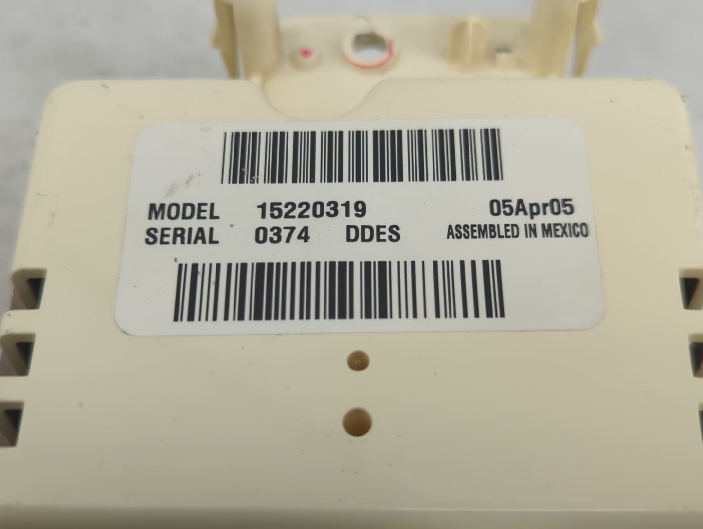 2005-2006 Chevrolet Trailblazer Climate Control Module Temperature AC/Heater Replacement P/N:15220319 Fits Fits 2005 2006 OE