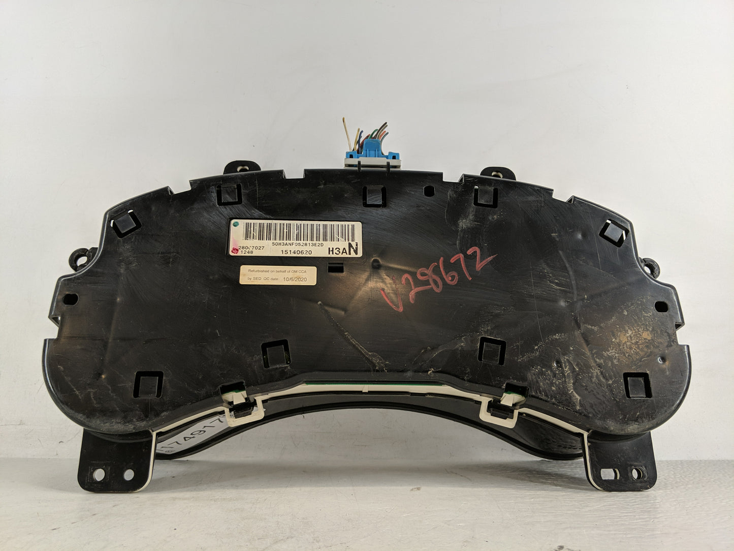 2006 Chevrolet Trailblazer Ext Instrument Cluster Speedometer Gauges P/N:15140620 Fits OEM Used Auto Parts - Oemusedautopart