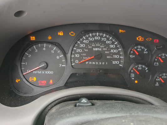 2006 Chevrolet Trailblazer Ext Instrument Cluster Speedometer Gauges Fits Fits 2007 2008 2009 OEM Used Auto Parts