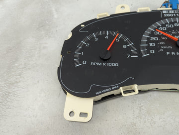 2006 Chevrolet Trailblazer Ext Speedometer Instrument Cluster Gauges 1458099