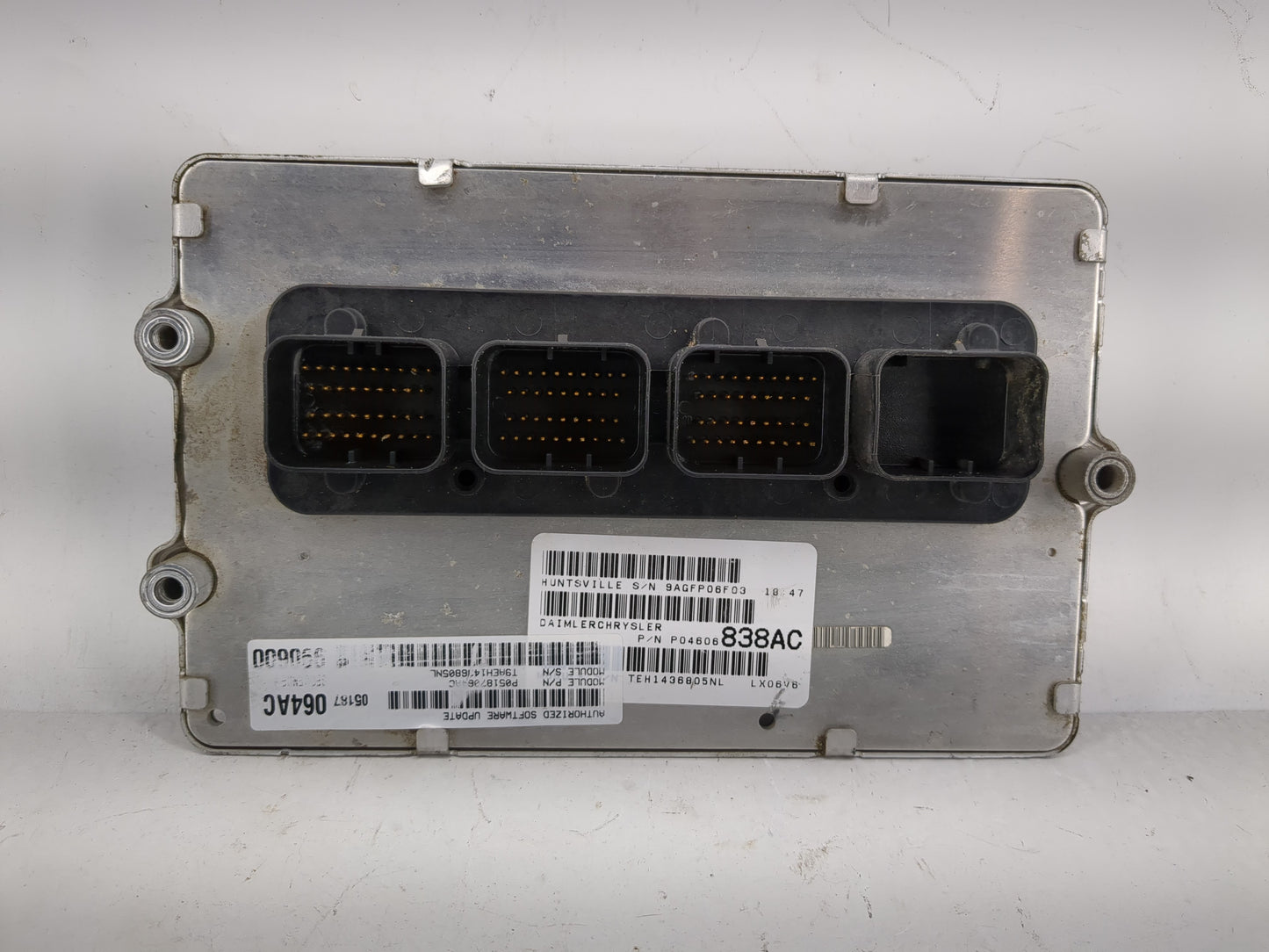 2006 Chrysler 300 PCM Engine Control Computer ECU ECM PCU OEM P/N:P04606838AC Fits OEM Used Auto Parts - Oemusedautoparts1.c