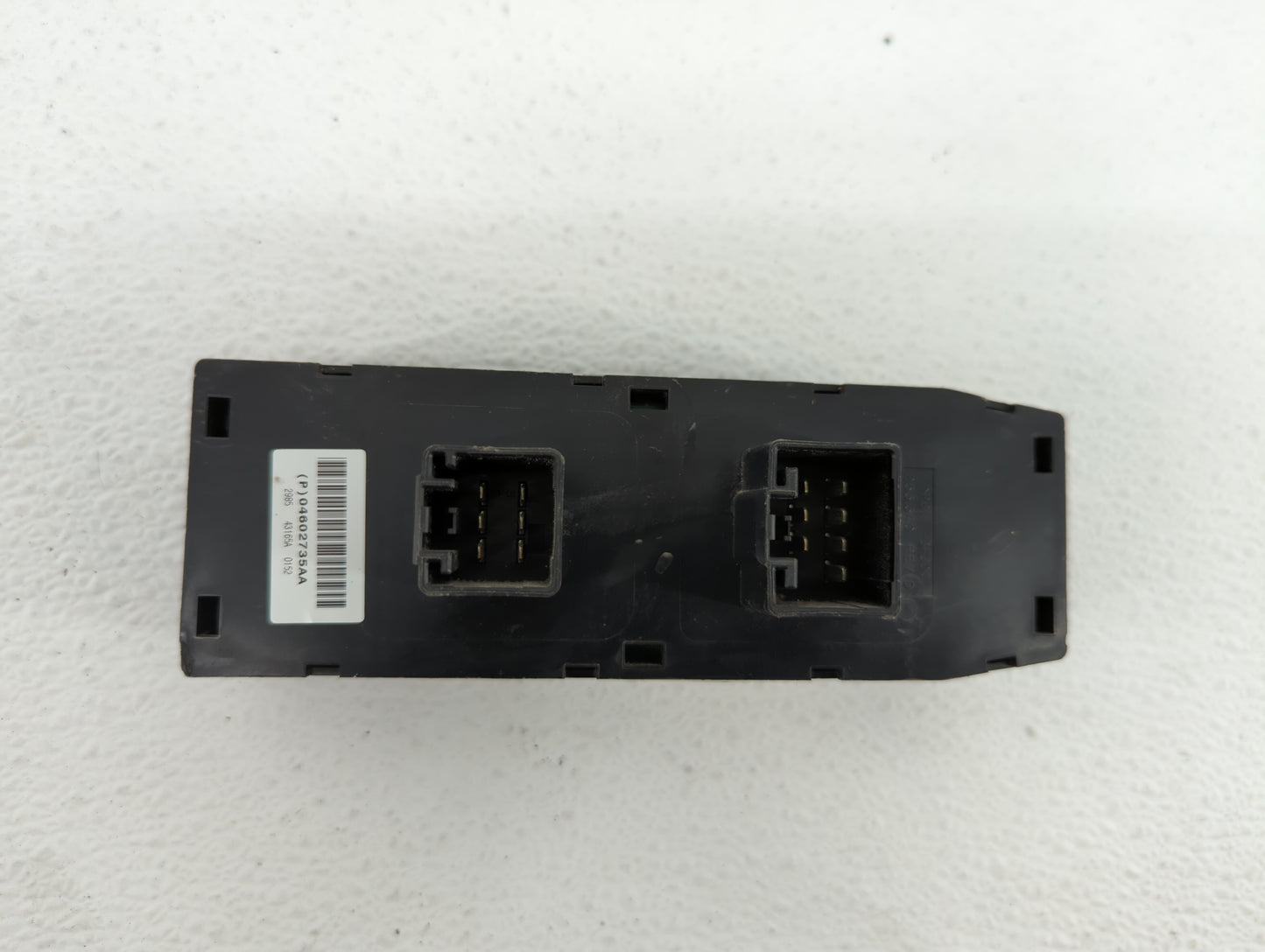 2006 Chrysler 300 Master Power Window Switch Replacement Driver Side Left P/N:L0164833 1053092BD1AB, 04602742AA, 04602735AA