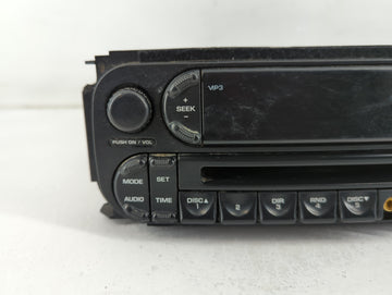 2004-2007 Dodge Caravan Radio AM FM Cd Player Receiver Replacement P/N:P05064085AC Fits Fits 2004 2005 2006 2007 OEM Used Auto Parts