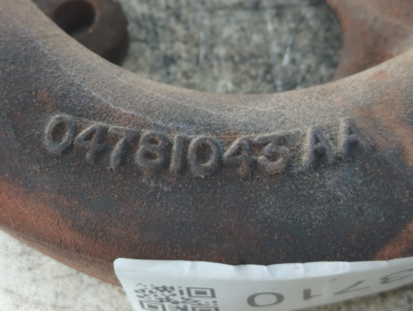2001-2007 Dodge Caravan Turbocharger Exhaust Manifold With Turbo Charger - Oemusedautoparts1.com