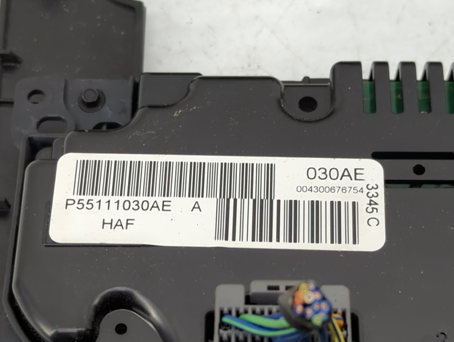 2006-2007 Dodge Charger Climate Control Module Temperature AC/Heater Replacement P/N:P55111030AE Fits Fits 2005 2006 2007 OE