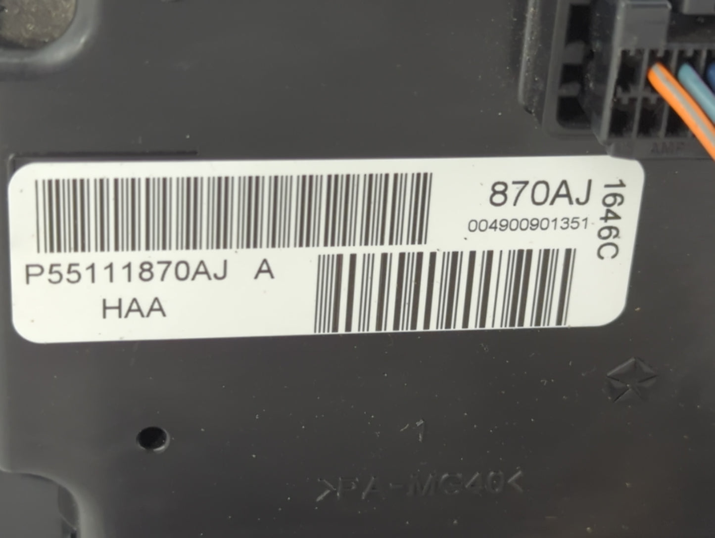 2006-2007 Dodge Charger Climate Control Module Temperature AC/Heater Replacement P/N:P55111870AJ Fits Fits 2005 2006 2007 OE