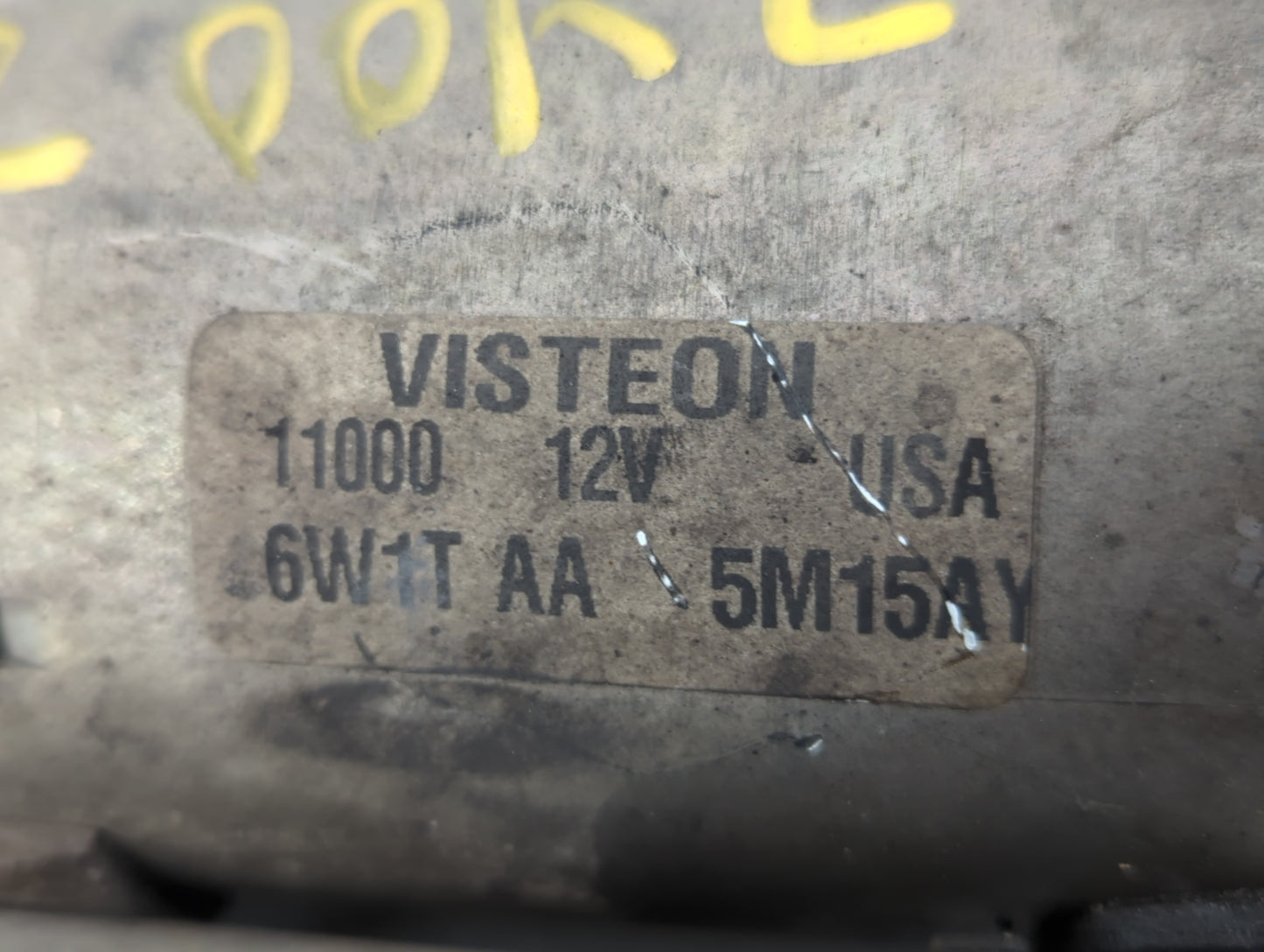 2005-2009 Ford Crown Victoria Car Starter Motor Solenoid OEM P/N:6W1T AA 5M15AY Fits Fits 2005 2006 2007 2008 2009 OEM Used