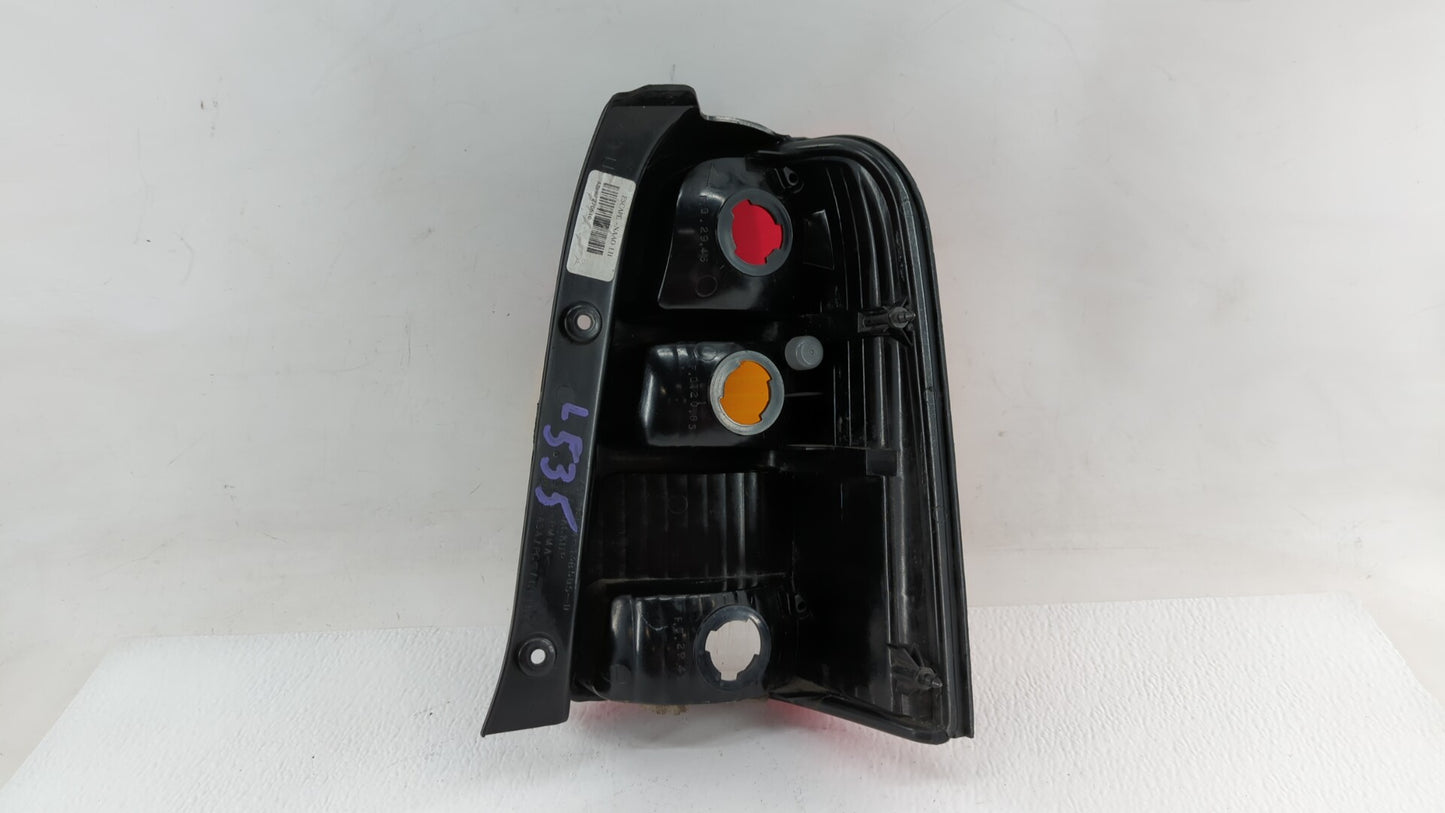 2001-2007 Ford Escape Tail Light Assembly Driver Left OEM P/N:ABH8F270510 4L84-13B505-D Fits OEM Used Auto Parts - Oemusedau