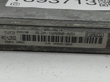 2006-2007 Ford Explorer PCM Engine Control Computer ECU ECM PCU OEM P/N:6L2A-12A650-AZD Fits Fits 2006 2007 OEM Used Auto Parts