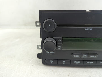 2006-2007 Ford Explorer Radio AM FM Cd Player Receiver Replacement P/N:6L2T-18C869-AG Fits Fits 2006 2007 OEM Used Auto Parts