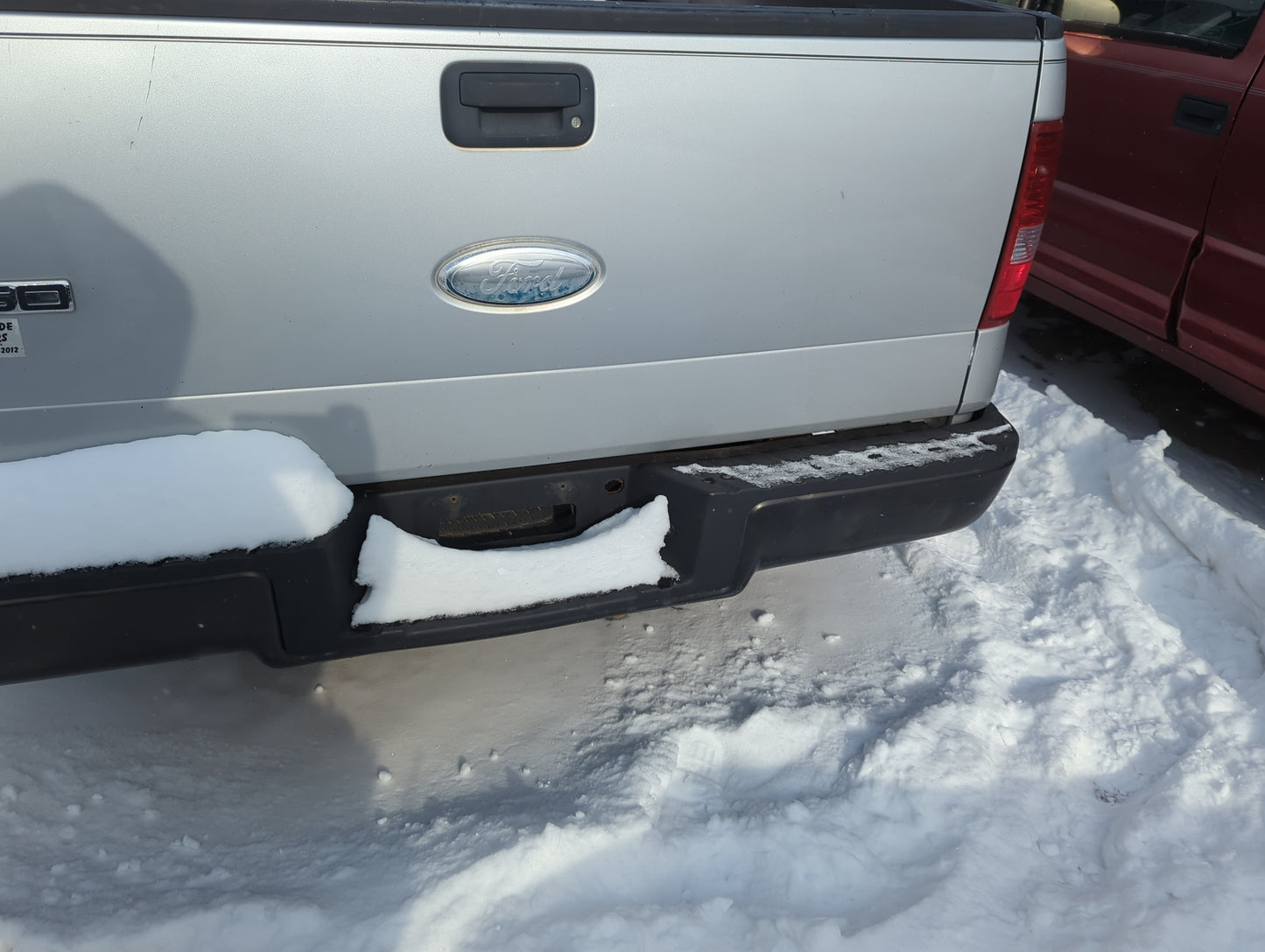 2006-2008 Ford F-150 Rear Bumper Assembly Oem - Oemusedautoparts1.com