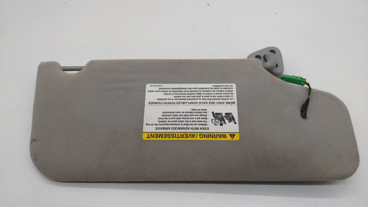 2005-2007 Ford Five Hundred Sun Visor Shade Replacement Driver Left Mirror Fits Fits 2005 2006 2007 OEM Used Auto Parts - Oe