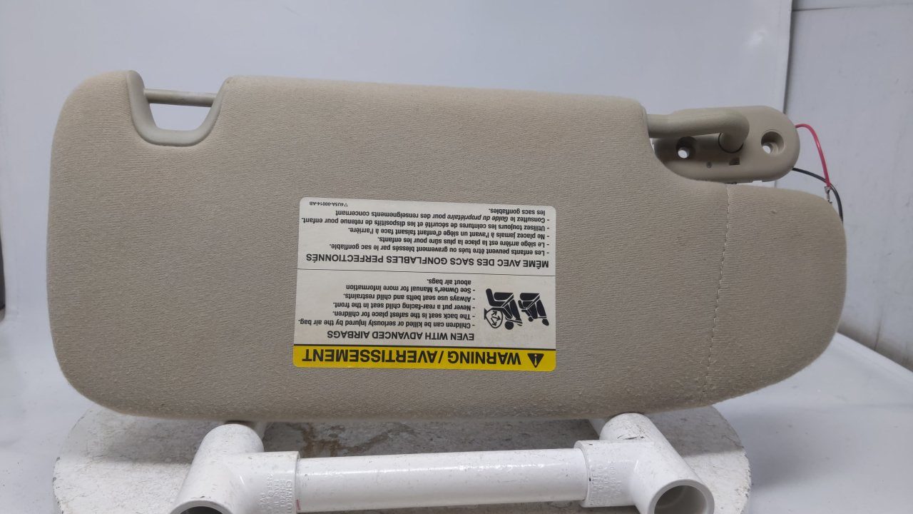 2006 Ford Fusion Sun Visor Shade Replacement Driver Left Mirror Fits OEM Used Auto Parts - Oemusedautoparts1.com