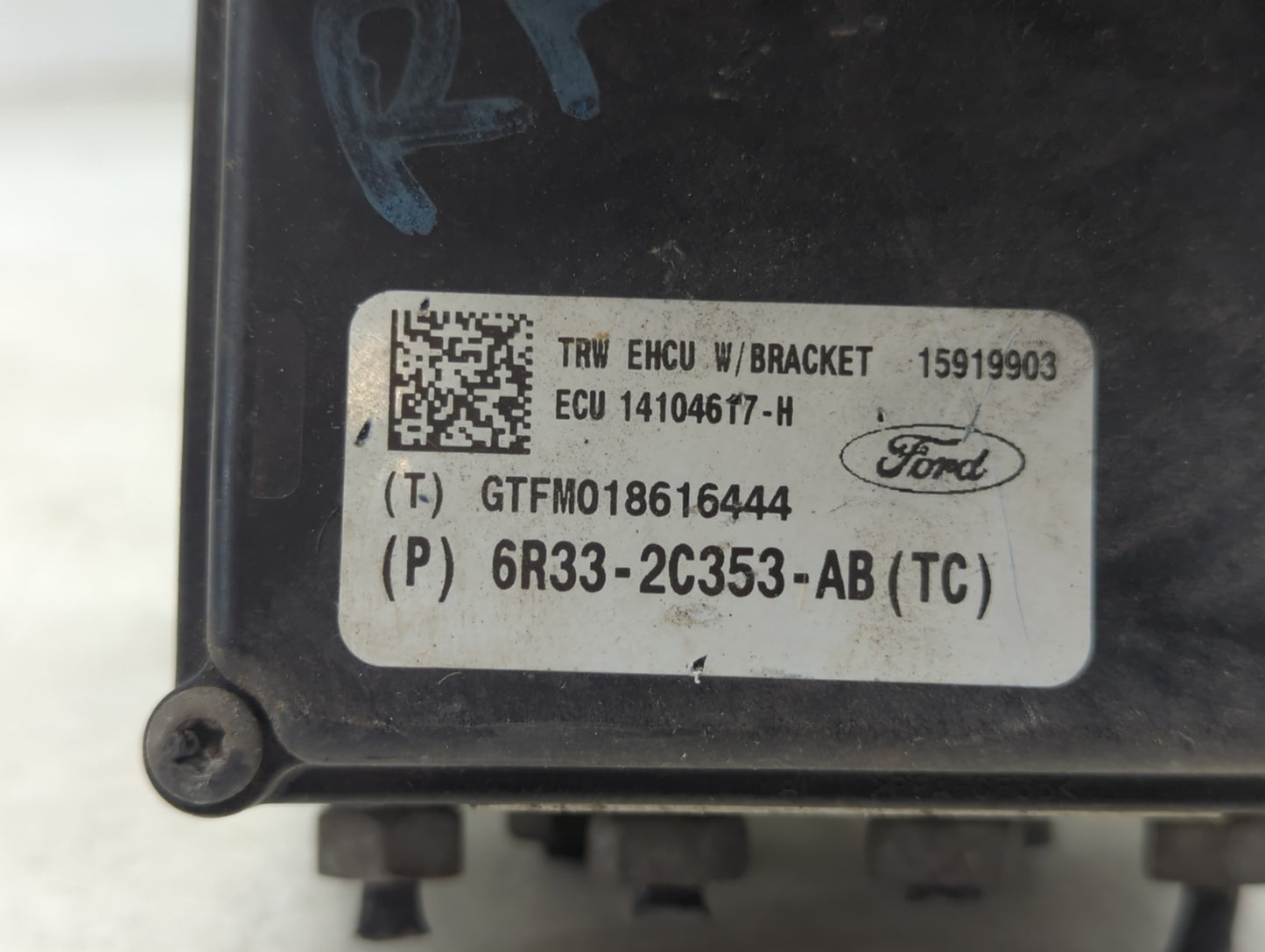 2005-2006 Ford Mustang ABS Pump Control Module Replacement P/N:6R33-2C353-AB Fits Fits 2005 2006 OEM Used Auto Parts - Oemus