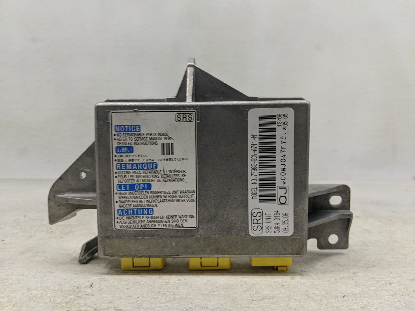 2003-2006 Honda Element Srs Safety Restraint System Module - Oemusedautoparts1.com