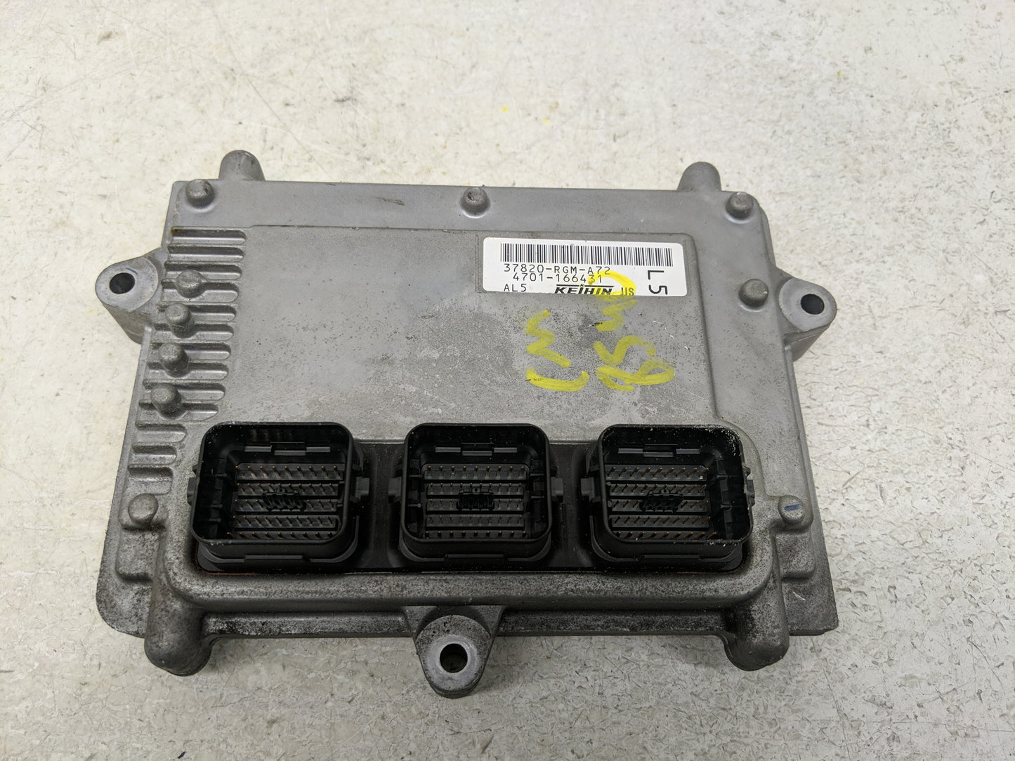 2006 Honda Odyssey PCM Engine Control Computer ECU ECM PCU OEM P/N:4701-166431 37820-RGM-A72 Fits OEM Used Auto Parts - Oemu