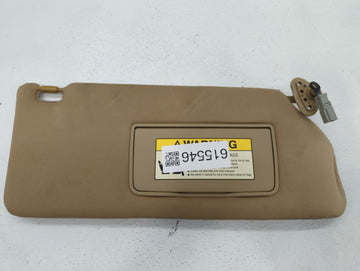 2006-2010 Honda Odyssey Sun Visor Shade Replacement Driver Left Mirror Fits Fits 2006 2007 2008 2009 2010 OEM Used Auto Parts