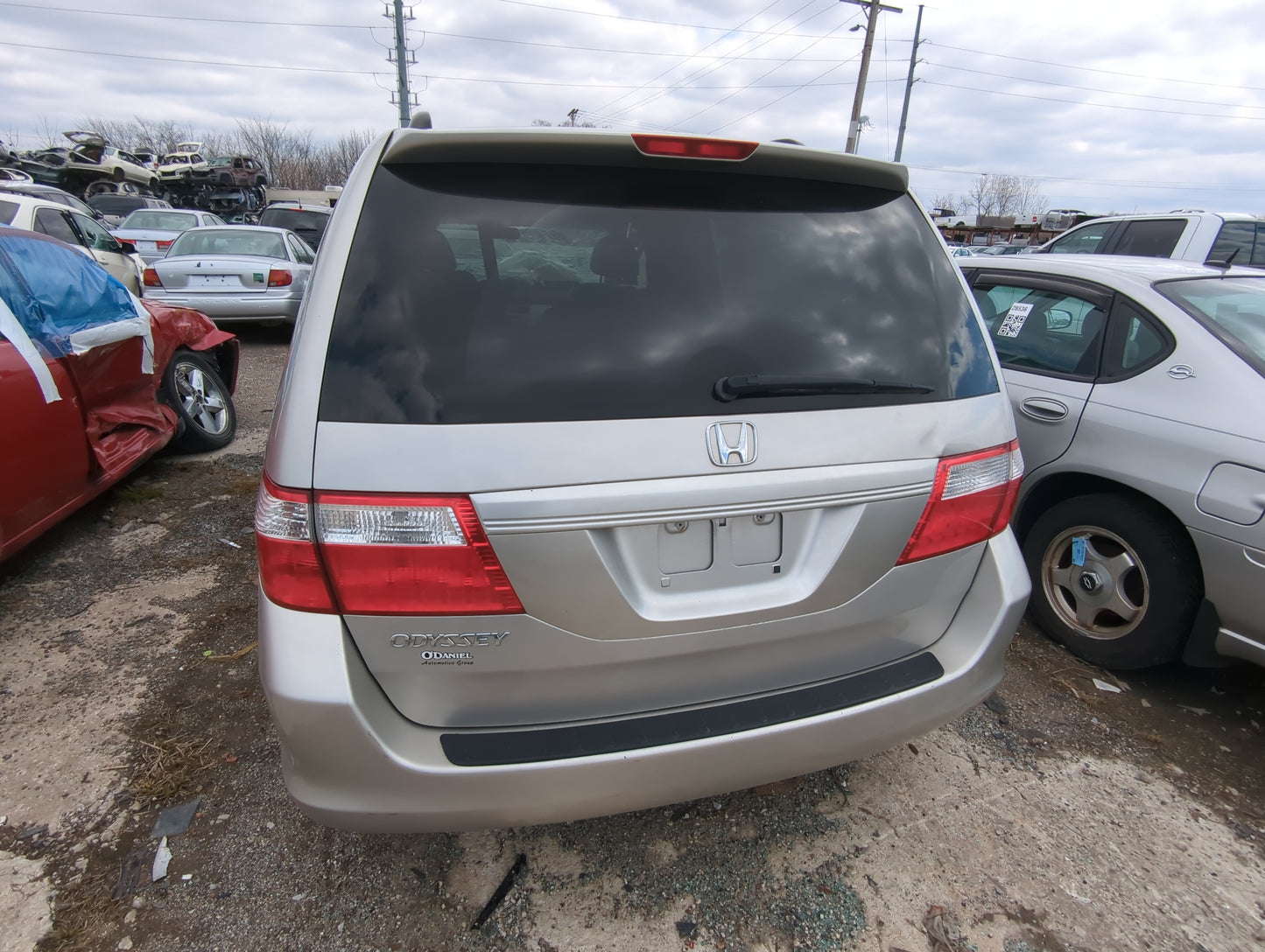 2005-2007 Honda Odyssey Trunk/decklid/hatch/tailgate Oem - Oemusedautoparts1.com