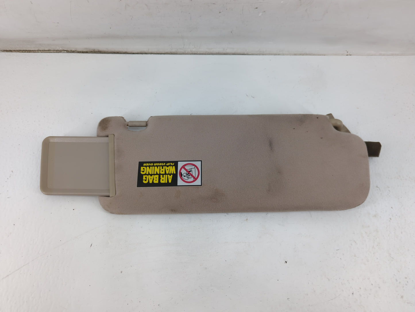 2006 Hyundai Sonata Sun Visor Shade Replacement Driver Left Mirror Fits OEM Used Auto Parts - Oemusedautoparts1.com