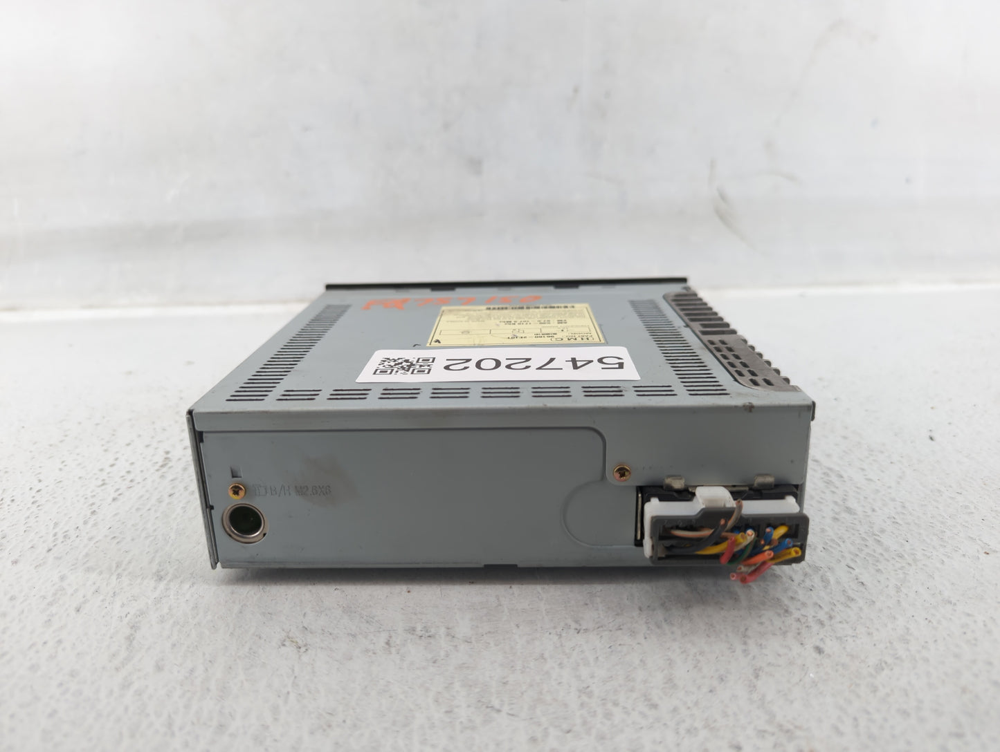 2005-2006 Hyundai Tucson Radio AM FM Cd Player Receiver Replacement P/N:96160-2E101 Fits Fits 2005 2006 OEM Used Auto Parts