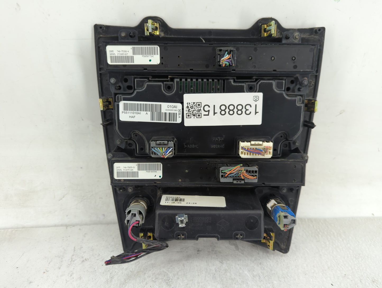 2006-2007 Jeep Commander Climate Control Module Temperature AC/Heater Replacement P/N:55111010AI Fits Fits 2005 2006 2007 OE