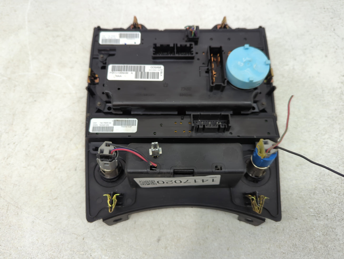 2005-2007 Jeep Grand Cherokee Climate Control Module Temperature AC/Heater Replacement P/N:P55111009AM Fits Fits 2005 2006 2