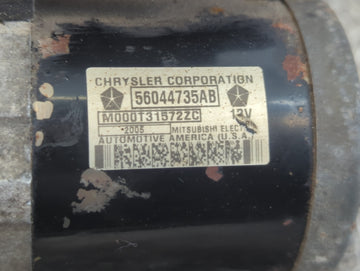 2005-2007 Jeep Liberty Car Starter Motor Solenoid OEM P/N:56044735AB Fits Fits 2005 2006 2007 2008 2009 OEM Used Auto Parts