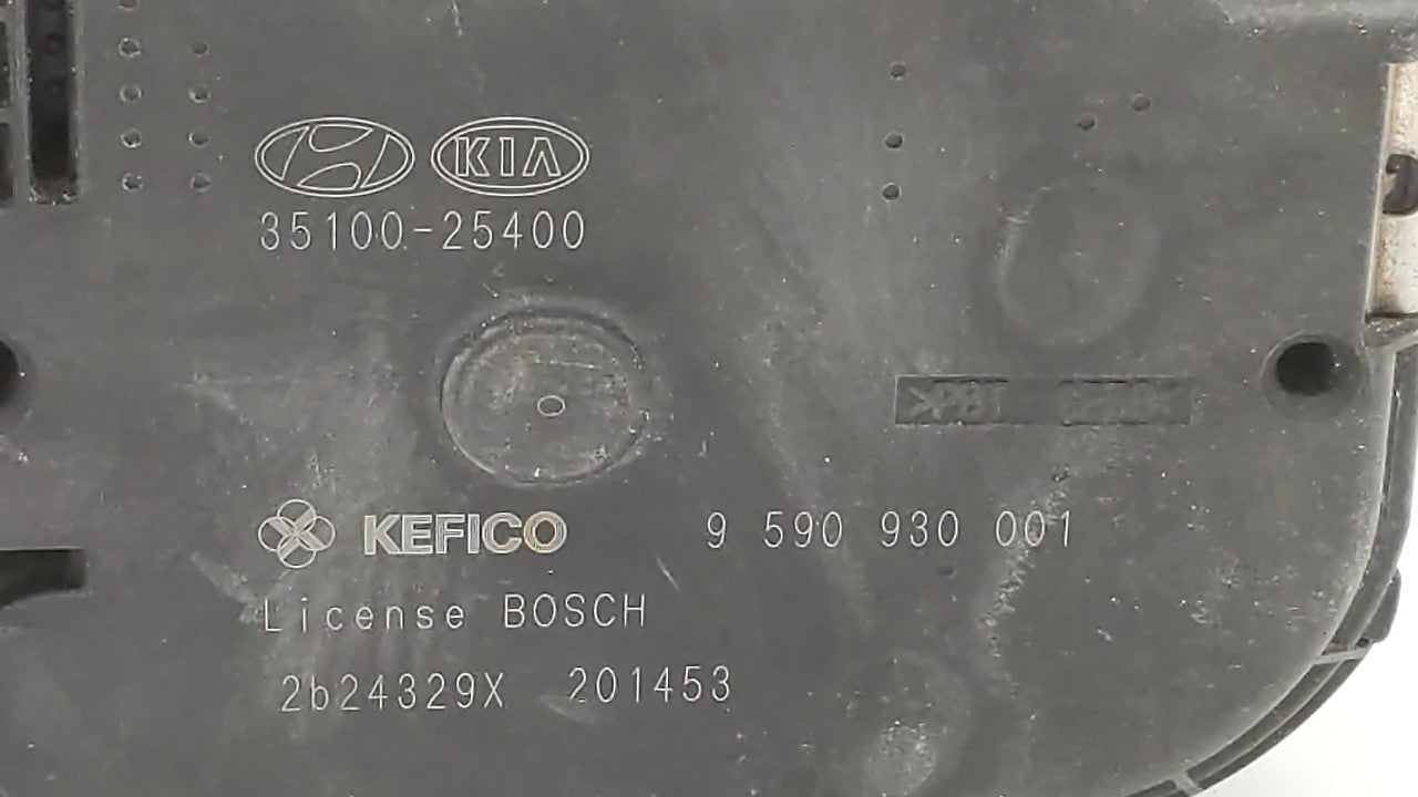 2006-2010 Kia Optima Throttle Body P/N:35100-25400 35100-25200 Fits Fits 2006 2007 2008 2009 2010 2011 2012 2013 OEM Used Au