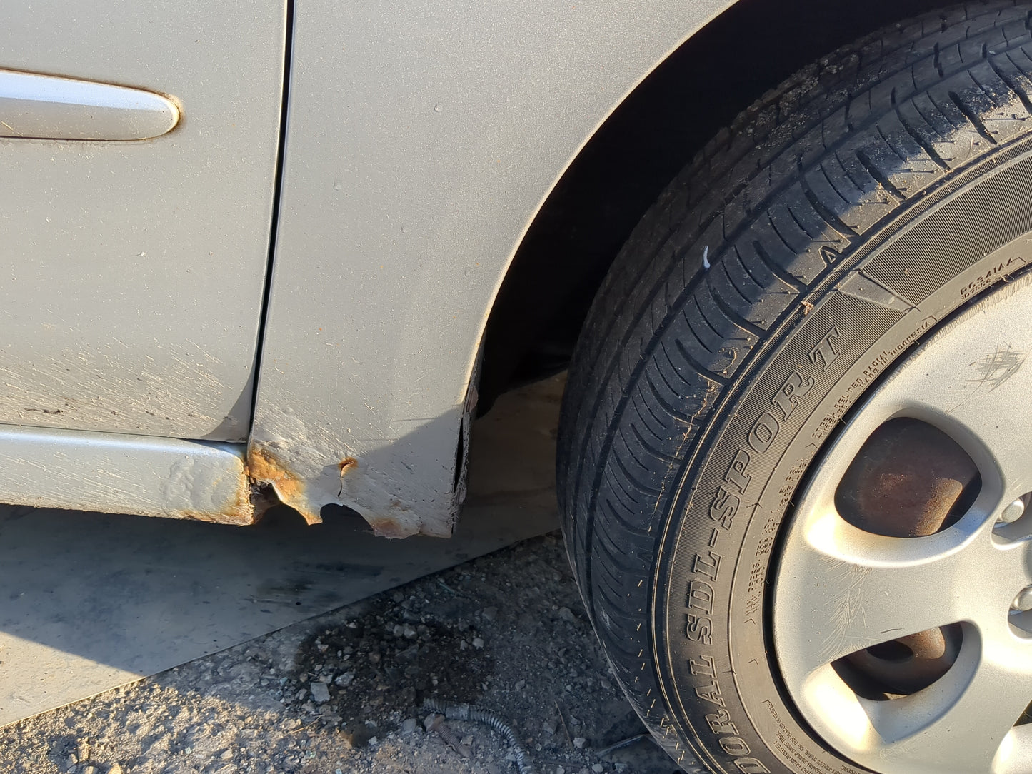 2004-2009 Kia Spectra Passenger Fender - Oemusedautoparts1.com