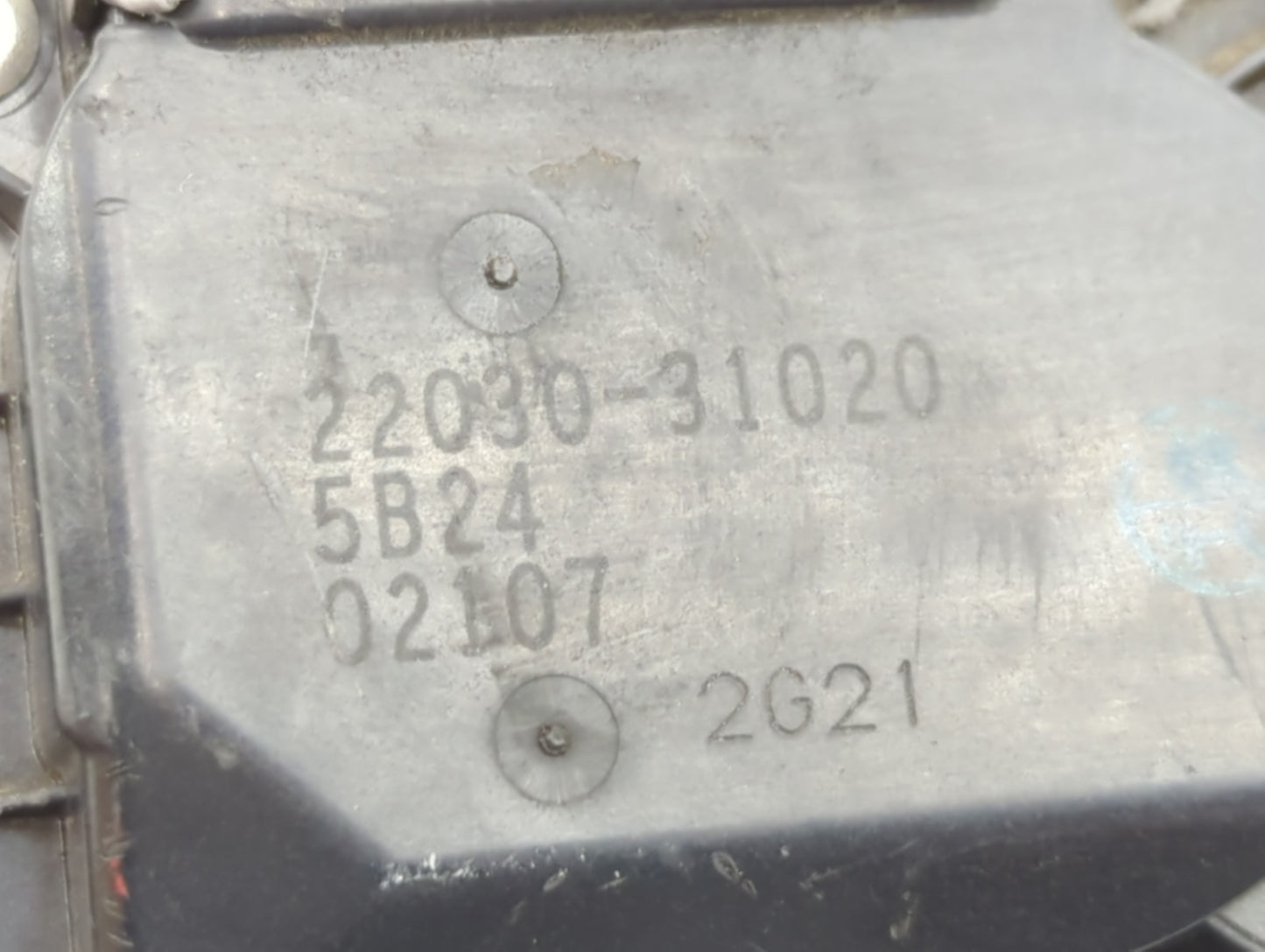 2006 Lexus Gs300 Throttle Body P/N:5B24 02107 22030-31020 Fits Fits 2007 2008 2009 2010 2011 2012 2013 2014 2015 OEM Used Au