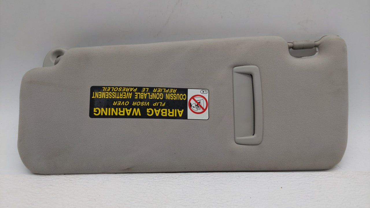 2006 Lexus Is250 Sun Visor Shade Replacement Passenger Right Mirror Fits OEM Used Auto Parts - Oemusedautoparts1.com
