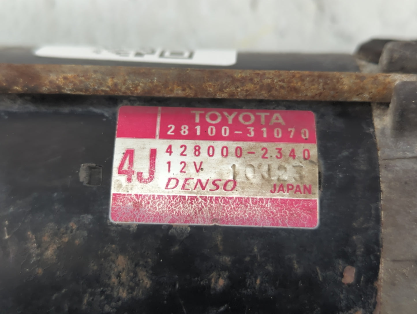 2006-2017 Lexus Is350 Car Starter Motor Solenoid OEM P/N:28100-31070 Fits OEM Used Auto Parts - Oemusedautoparts1.com