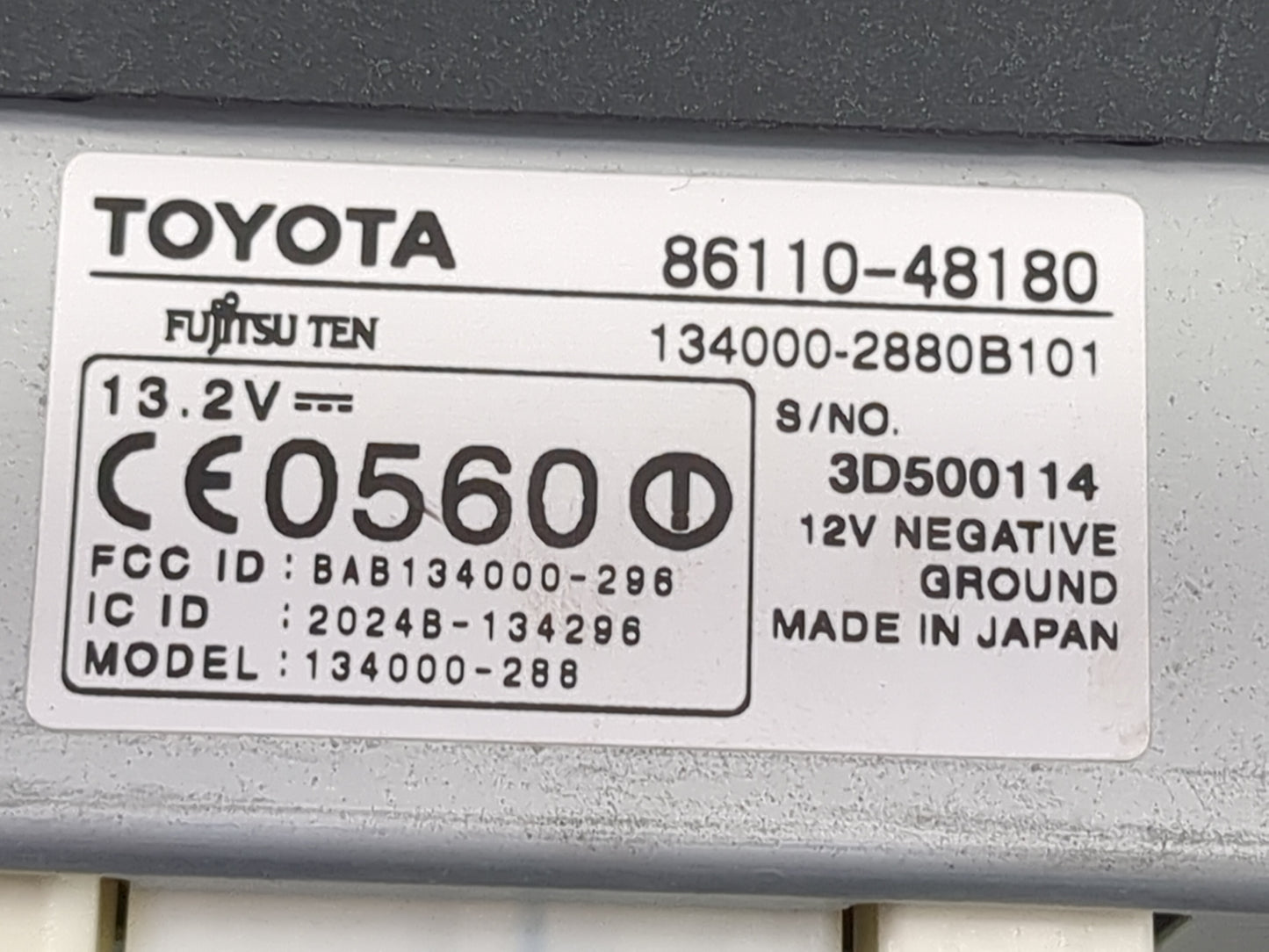 Lexus Rx400 Information Display Screen - Oemusedautoparts1.com