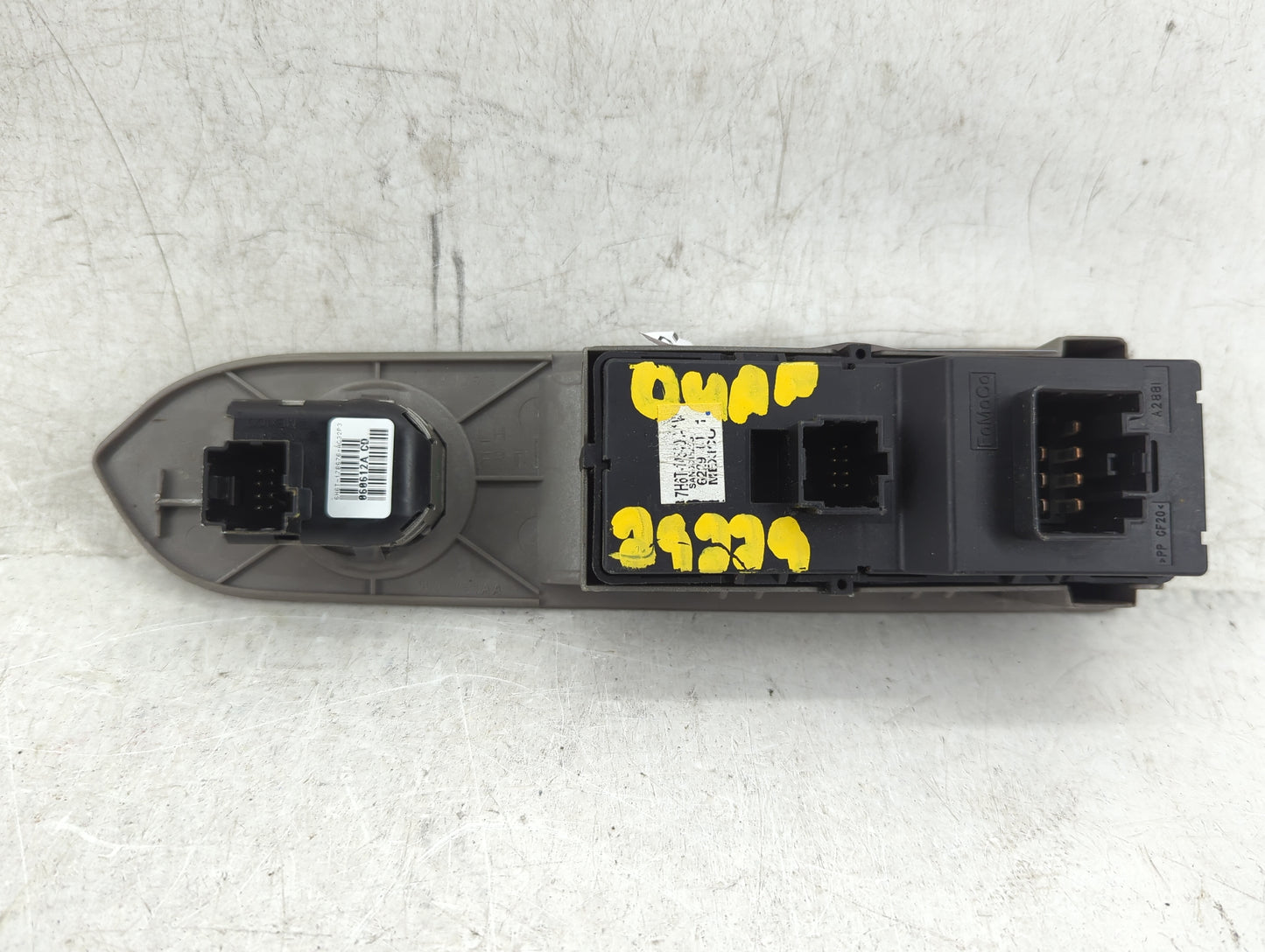 2006 Lincoln Mkz Master Power Window Switch Replacement Driver Side Left P/N:7H6T-14540-AAW Fits OEM Used Auto Parts - Oemus