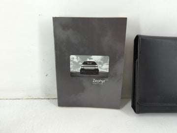 2006 Lincoln Zephyr Owners Manual Book Guide P/N:PM6H6J-19A321-AA OEM Used Auto Parts
