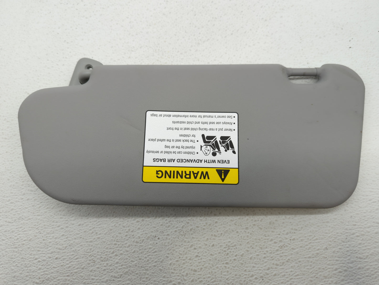 2004-2009 Mazda 3 Sun Visor Shade Replacement Passenger Right Mirror Fits Fits 2004 2005 2006 2007 2008 2009 OEM Used Auto P