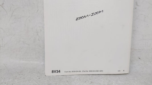 2006 Mazda 3 Owners Manual Book Guide OEM Used Auto Parts