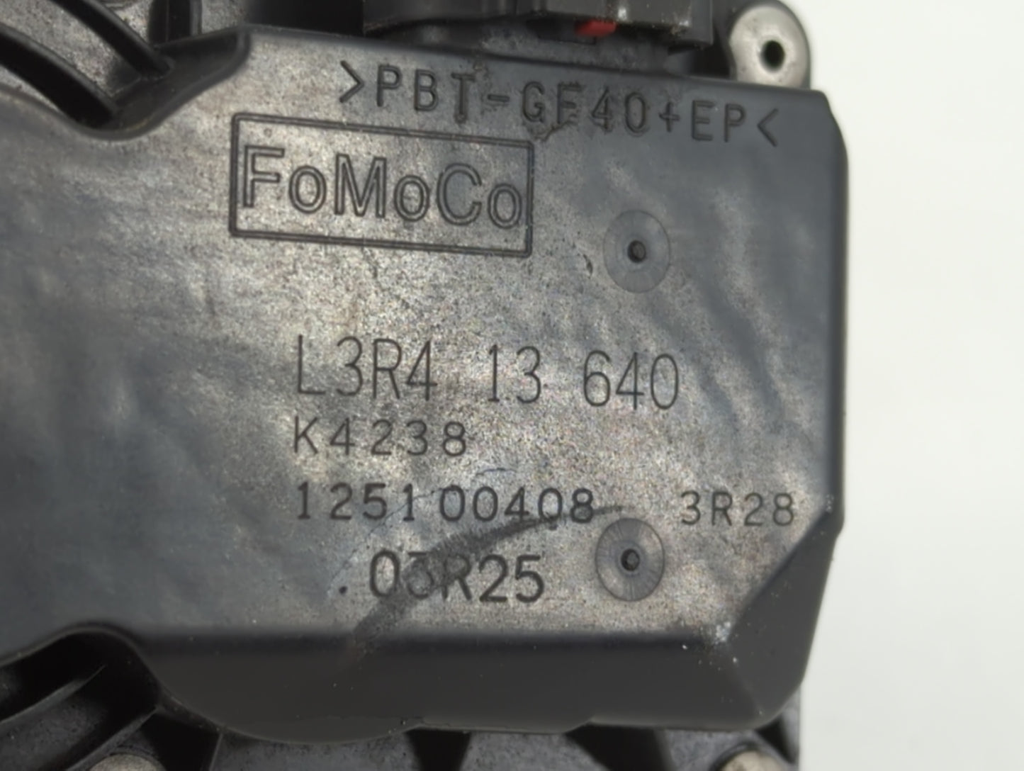 2006-2013 Mazda 3 Throttle Body P/N:K4238 125100408, L3R4 13 640 Fits Fits 2006 2007 2008 2009 2010 2011 2012 2013 OEM Used