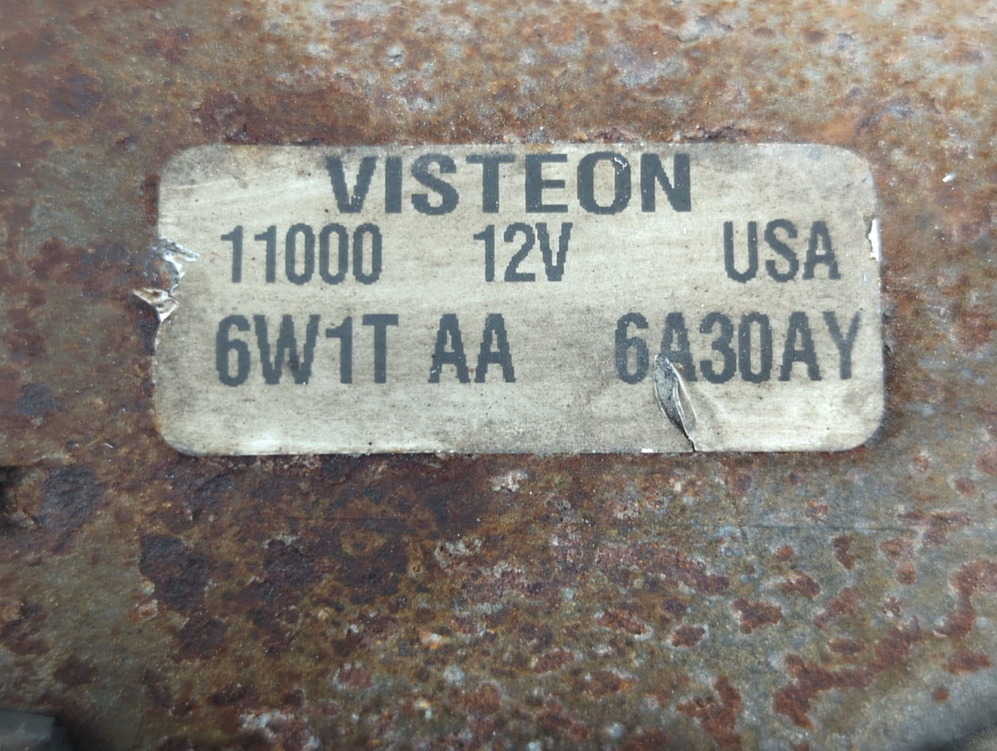 2005-2009 Mercury Grand Marquis Car Starter Motor Solenoid OEM P/N:6W1T 11000 AA Fits Fits 2005 2006 2007 2008 2009 OEM Used